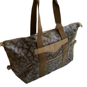 YSL Vintage Giraffe Tote Zip Bag